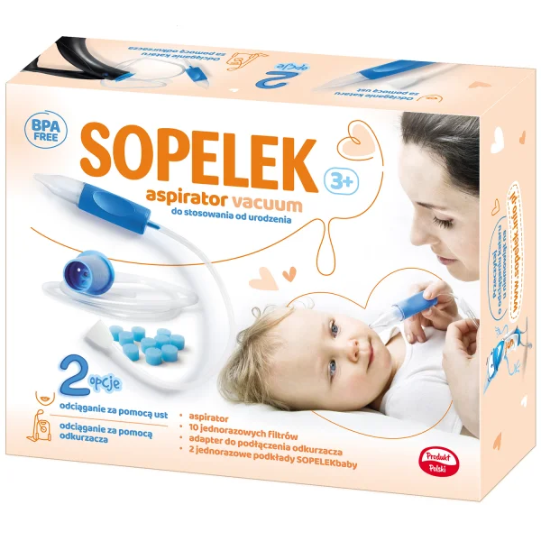 sopelek-3+-aspirator-do-nosa-od-urodzenia-vacuum-adapter-filtry-do-aspiratora-jednorazowe-10-sztuk-podklady-higieniczne-2-sztuki