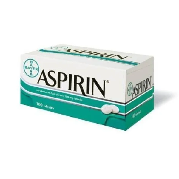 Aspirin 500 mg, 100 tabletek
