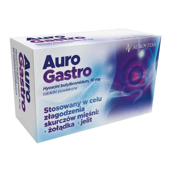 AuroGastro 10 mg, 30 tabletek powlekanych