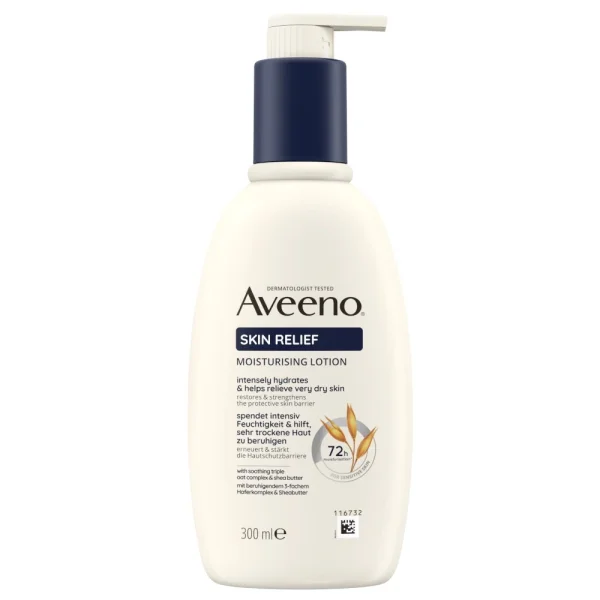 Aveeno Skin Relief, nawilżający balsam do ciała, 300 ml