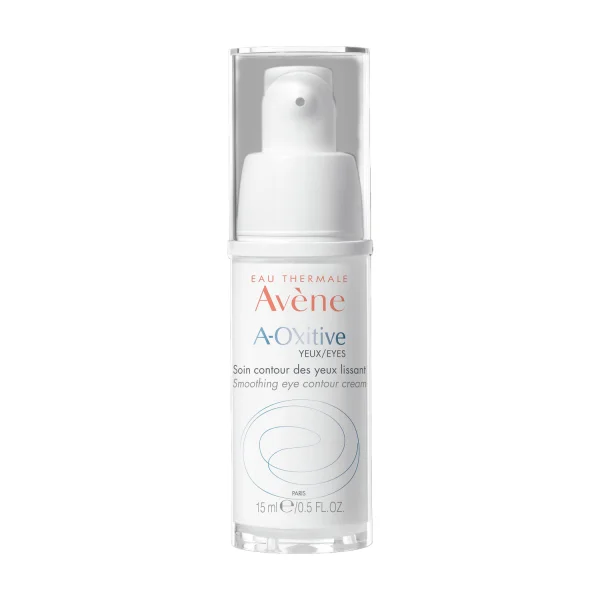 Avene A-Oxitive, krem wygładzający kontur oczu, skóra wrażliwa z pierwszymi oznakami starzenia, 15 ml