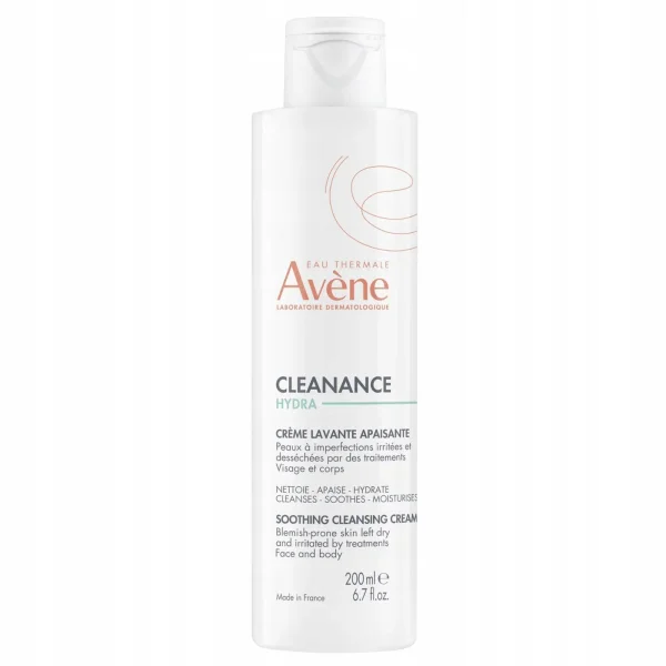 Avene Eau Thermale Cleanance Hydra, oczyszczający krem łagodzący, 200 ml