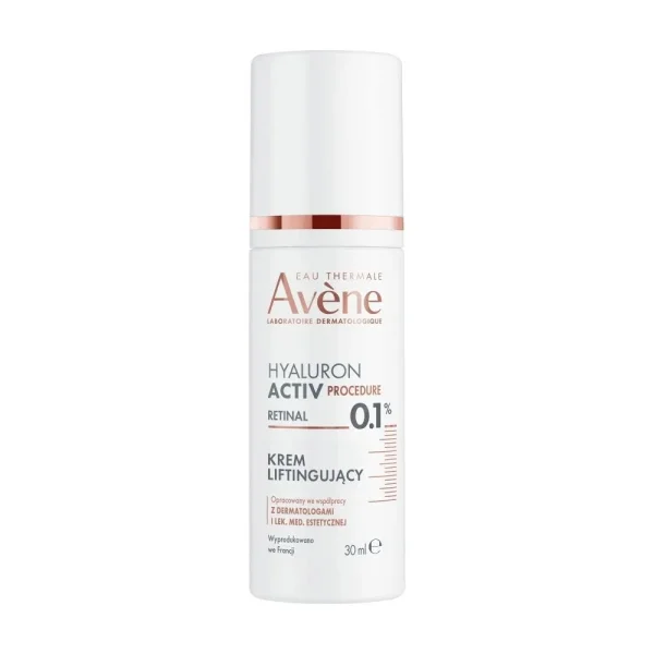 Avene Hyaluron Activ Procedure, krem liftingujący z retinalem i kwasem hialuronowym, 30 ml