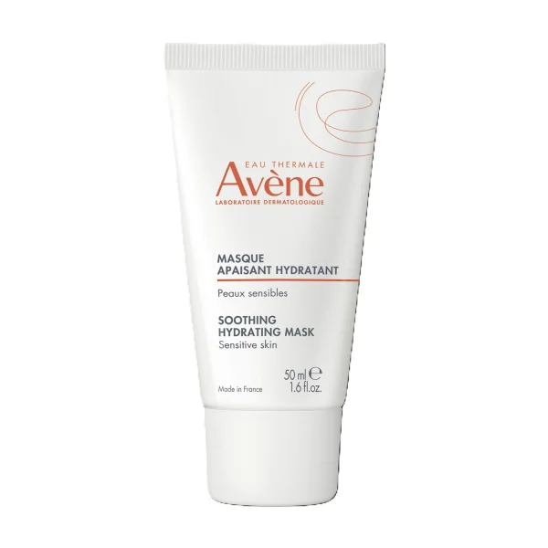 Avene, maseczka kojąco-nawilżająca, 50 ml