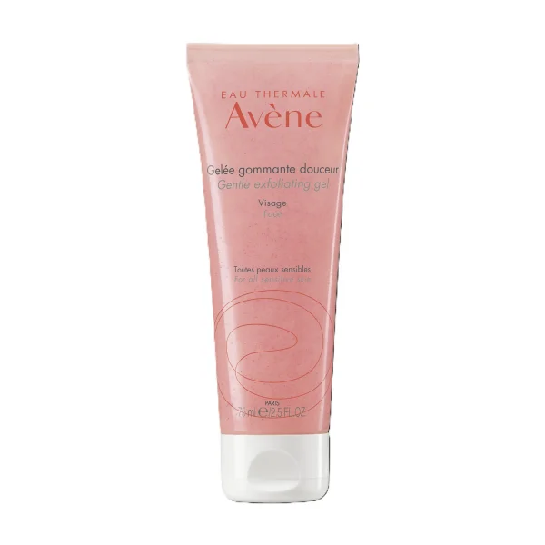 Avene, łagodzący peeling do twarzy w żelu, 75 ml