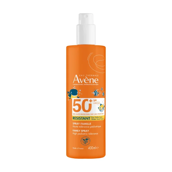 Avene, spray, bardzo wysoka ochrona przeciwsłoneczna, SPF 50+, 400 ml