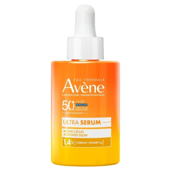 Avène Ultra Serum, serum rozświetlające z bardzo wysoką ochroną SPF 50+, 30 ml