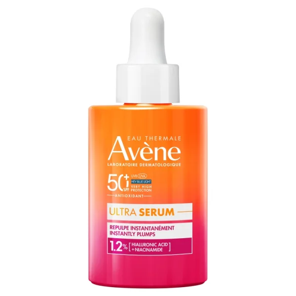 Avène Ultra Serum, serum wypełniające z bardzo wysoką ochroną SPF 50+, 30 ml