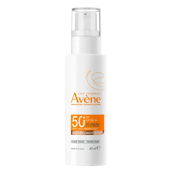 Avene, koloryzujący fluid przeciw przebarwieniom, bardzo wysoka ochrona, SPF 50+, 40 ml