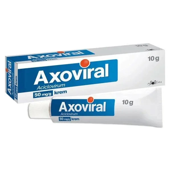 Axoviral 50 mg/g, krem, 10 g
