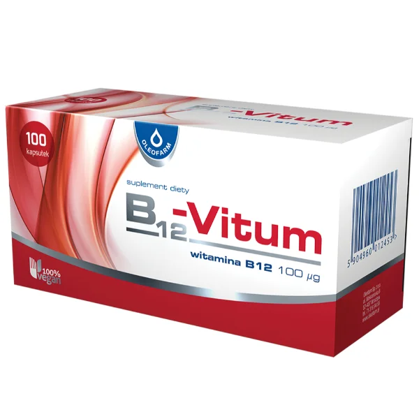 B12-Vitum, 100 µg, 100 kapsułek