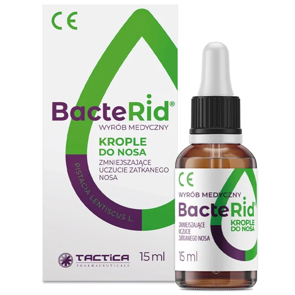 Bacterid, krople do nosa, 15 ml