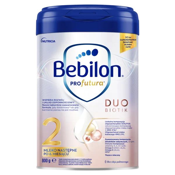 Bebilon Profutura Duo Biotik 2, mleko następne, po 6 miesiącu, 800 g
