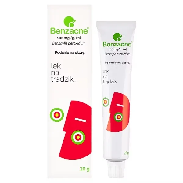 Benzacne 100mg/g, żel, 20 g