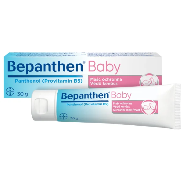 Bepanthen Baby, maść przeciw odparzeniom pieluszkowym dla niemowląt, 30 g