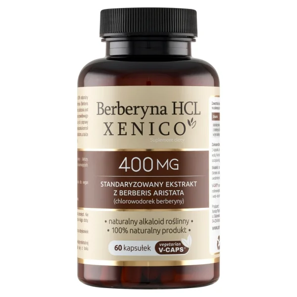 Berberyna HCL Xenico, 60 kapsułek