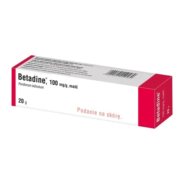 Betadine 10%, maść antyseptyczna, 30 g (import równoległy)