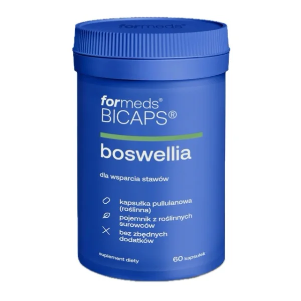 ForMeds BICAPS Boswellia, dla wsparcia i prawidłowego funkcjonowania stawów, 60 kapsułek