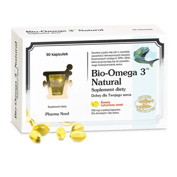 Bio-Omega 3 Natural, 90 kapsułek