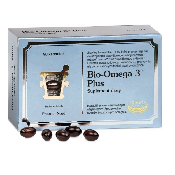 Bio-Omega 3 Plus, 90 kapsułek