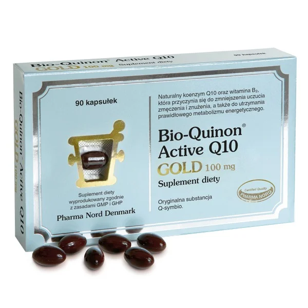 Bio-Quinon Active Q10 Gold 100 mg, 90 kapsułek
