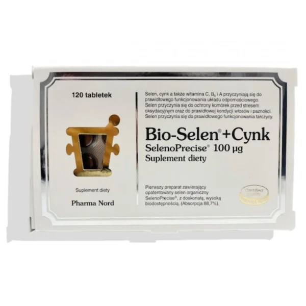 Pharma Nord Bio-Selen + Cynk,120 tabletek