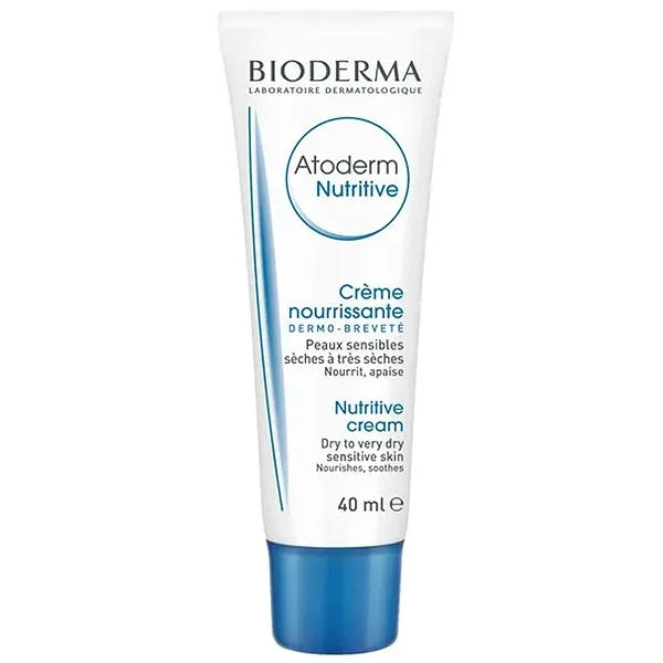 Bioderma Atoderm Nutritive, krem odżywczy do twarzy, skóra sucha i bardzo sucha, 40 ml