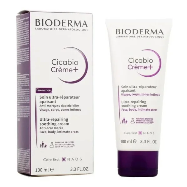 Bioderma Cicabio Creme+, krem naprawczo-kojący, 100 ml