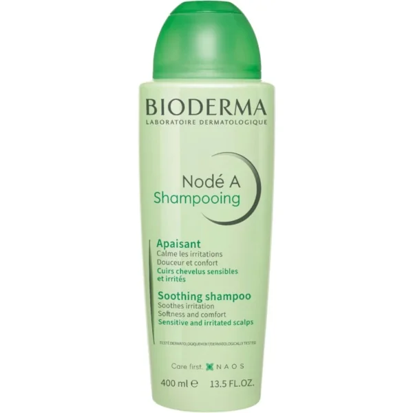 Bioderma Node A Shampooing Apaisant, szampon do wrażliwej skóry głowy, 400 ml