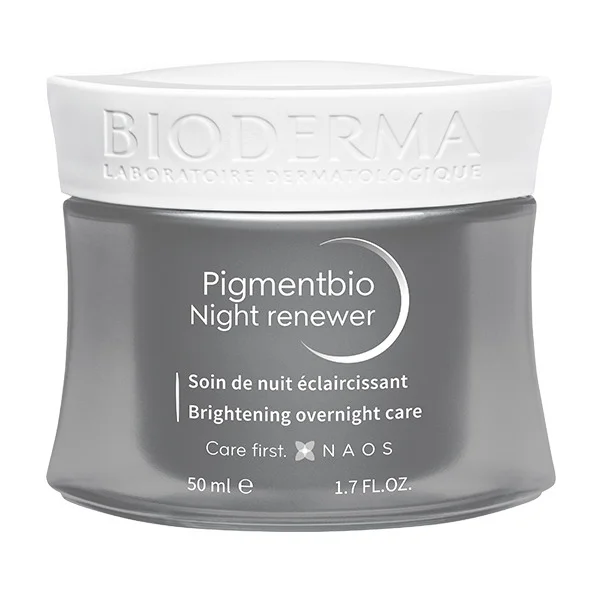 Bioderma Pigmentbio Night Renewer, rozjaśniający krem do twarzy, na noc, 50 ml