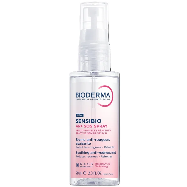 Bioderma Sensibio AR+, SOS mgiełka przeciw zaczerwienieniom, 70 ml