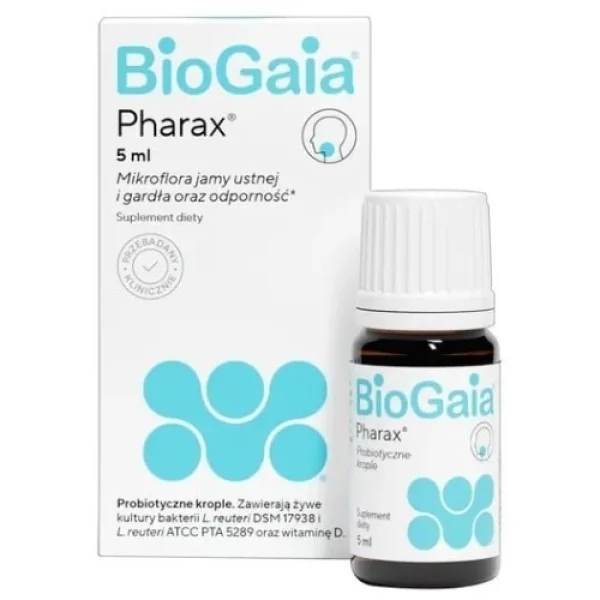 Biogaia Pharax, krople, 5 ml