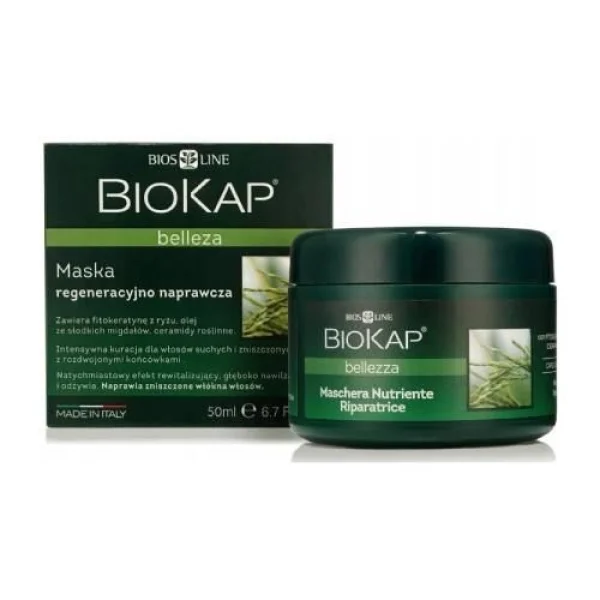 Biokap Bellezza, maska regenerująco-naprawcza, 50 ml