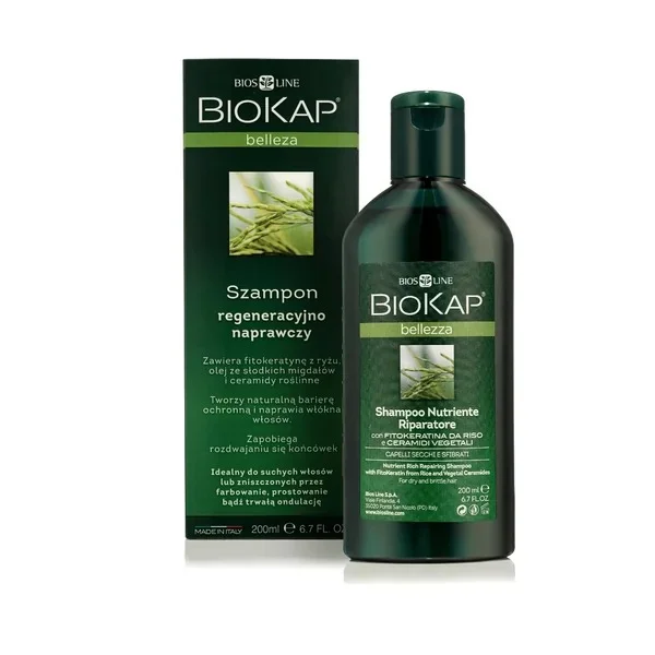 Biokap Bellezza Szampon regenerująco-naprawczy, 200 ml