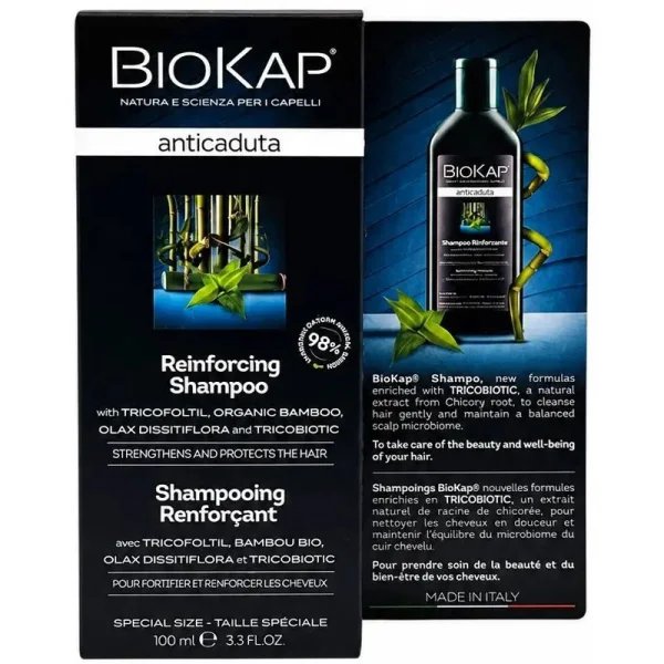 Biokap Anticaduta Szampon przeciw wypadaniu włosów, 100 ml