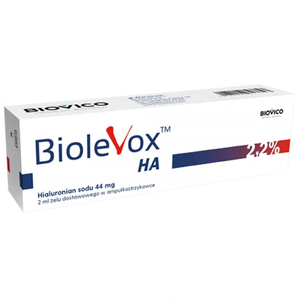 Biolevox HA 2,2%, 2 ml x 1 ampułkostrzykawka