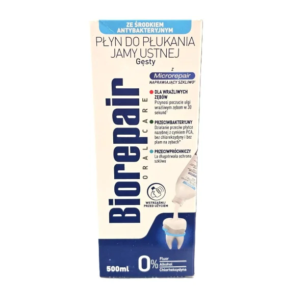 Biorepair, płyn do higieny jamy ustnej, gęsty, 500 ml