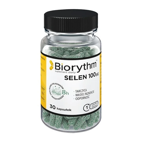 Biorythm Selen 100 µg, 30 kapsułek