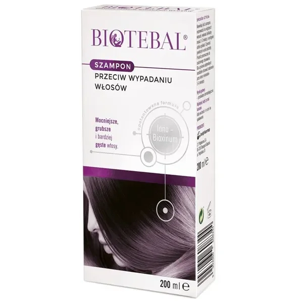 Biotebal, szampon przeciw wypadaniu włosów, 200 ml