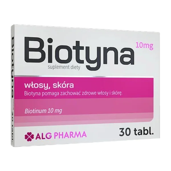 Biotyna 10 mg, 30 tabletek