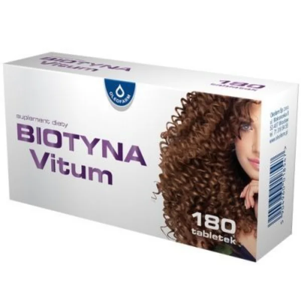 Biotyna-Vitum 2,5 mg, 180 tabletek