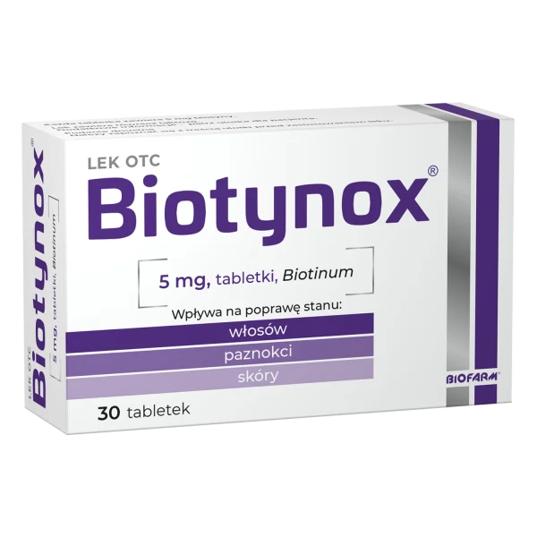Biotynox 5 mg, 30 tabletek