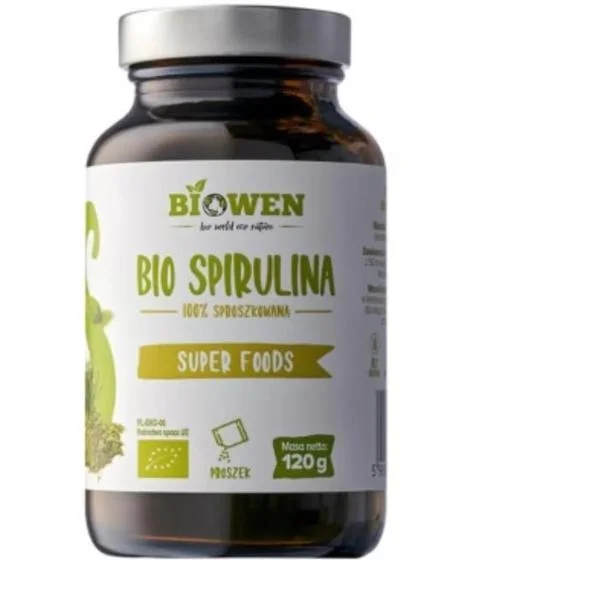 Biowen BIO Spirulina, proszek, 120 g