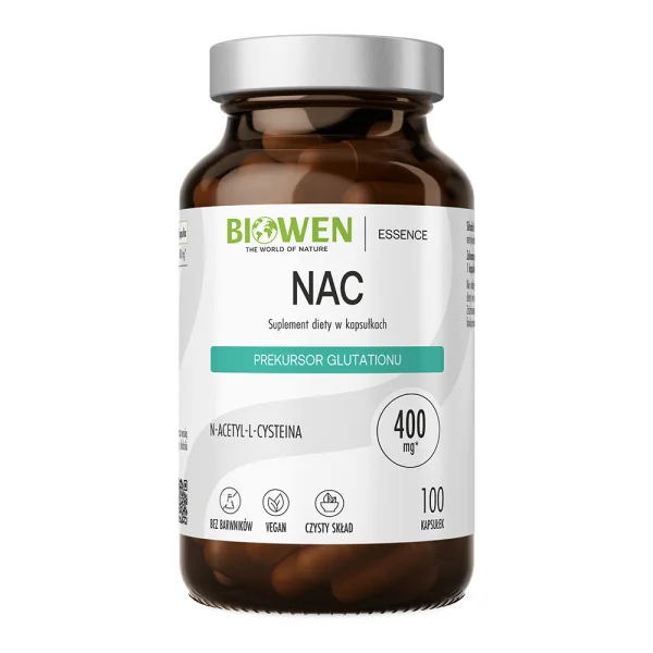 Biowen NAC 600 mg, 100 kapsułek