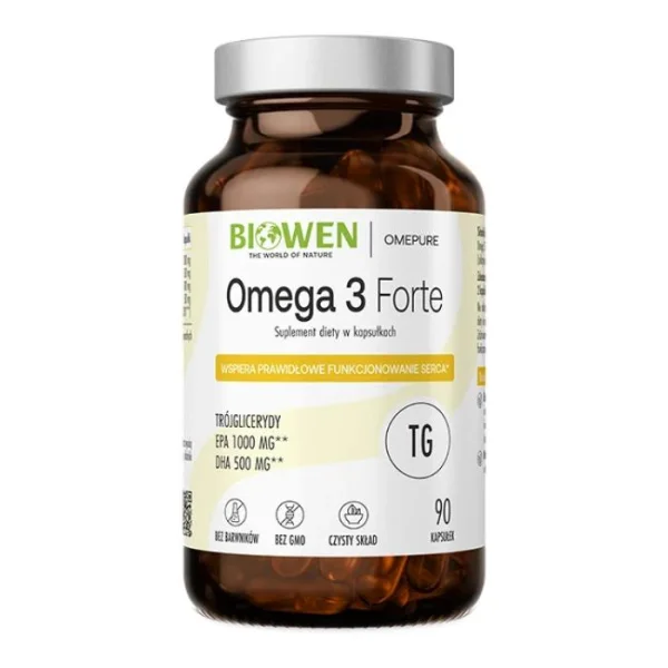 Biowen Omega 3 Forte, 90 kapsułek