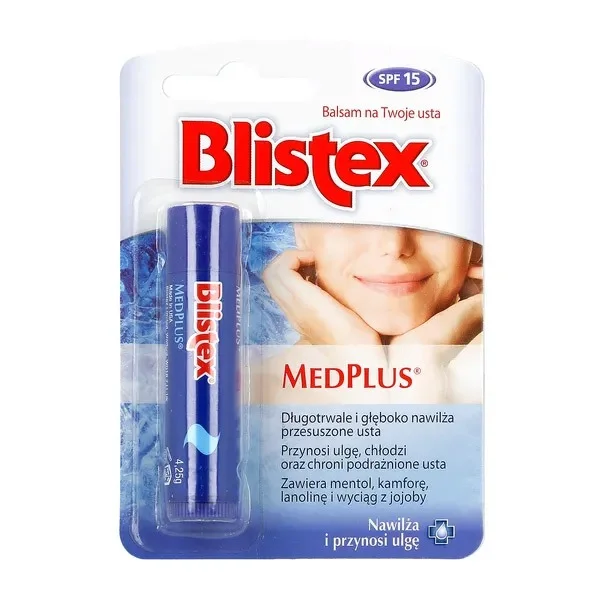 Blistex MedPlus, balsam do ust, nawilżający, 4,25 g