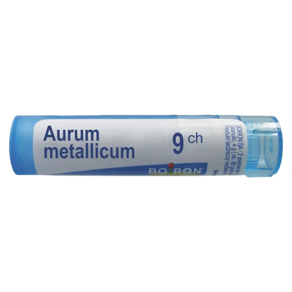 Aurum metallicum 9 CH , granulki, 4 g