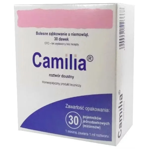 Boiron Camilia, roztwór doustny, 10 dawek (import równoległy Medezin)