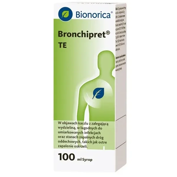 Bronchipret TE 15 g + 1,5 g, syrop, 100 ml