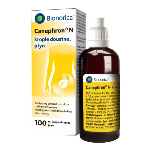 Canephron N, 1 ml/ml, krople doustne, płyn, 100 ml
